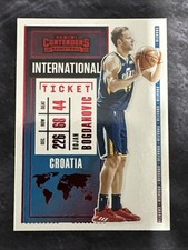 2020-21 Panini Contenders International Ticket Red 16 Bojan Bogdanovic Utah Jazz