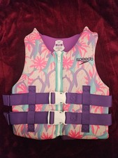 Speedo Flotation Life Vest, YOUTH, 50 to 90lbs, 25 to 29 in