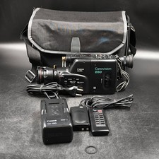 Canon E60 E 8x Zoom Video Camera Camcorder For Parts