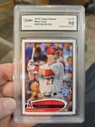 2012 Topps Update #US144A Mike Trout GMA 10 Gem Mint 2nd Year Card Angels