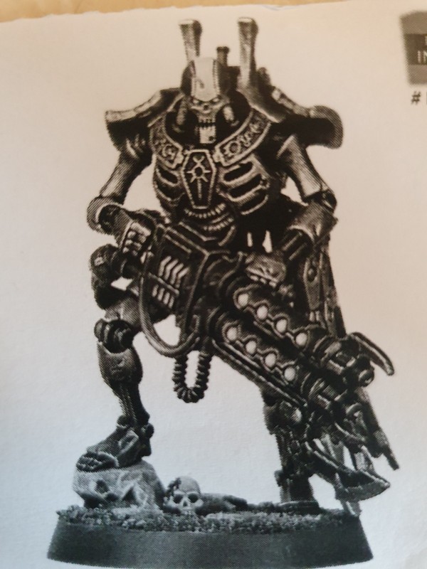 Warhammer 40k Necron Royal Warden NOS