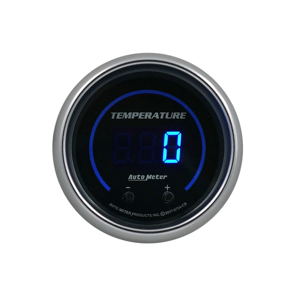 AutoMeter 6754-CB Cobalt Elite Digital 2-1/16" Temperature Gauge - Image 2 of 2