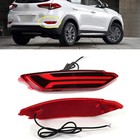 LED Rear Tail Light Assembly - Fit For 2015-2017 Hyundai Tucson, Bumper Refle...