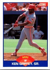 1989 Score #609 Ken Griffey, Sr.