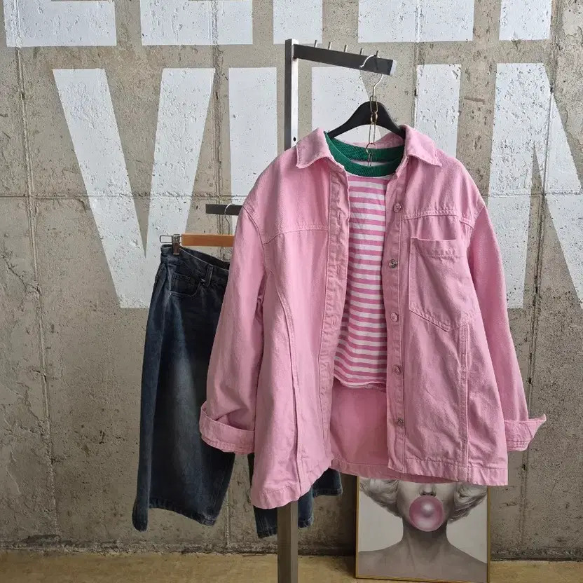 Zara Loose Fit Strawberry Milk Cotton Jacket Girls Spring/Fall thumbnail 2