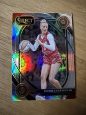 2025 Panini Select WNBA Sophie Cunningham Silver Courtside #212 Fever