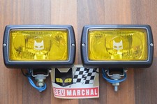 Vintage Nos Black Marchal 859 Gt Driving Lights Jeep Cj7 Cj8 Jamboree Wagoneer