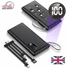 9000000mAh Power Bank Fast charger Pack USB Backup Battery For Mobile Phone