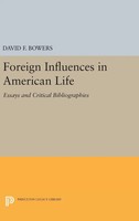 David F. Bowers | Foreign Influences In American Life | Buch | Englisch (2016)