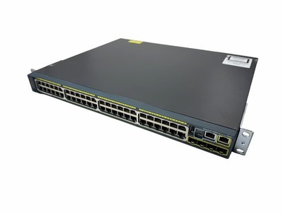 Switch Cisco WS-C2960S-48LPS-L 48x 1Gb PoE+ 4x SFP Rack Ears