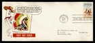 DR WHO 1961 FDC REMINGTON INDIAN ART TEXAS REFINERY CORP CACHET R56973