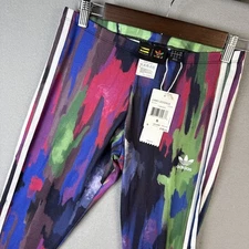 NWT Adidas By Pharrell Williams Ladies Size S Leggings Leisure Sports Camo Gym