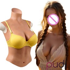 C-G Cup Realistic Fake Boobs For Crossdresser Silicone Breast Forms Breast Plate