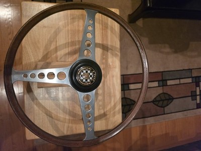 jaguar e type steering wheel 1960,s