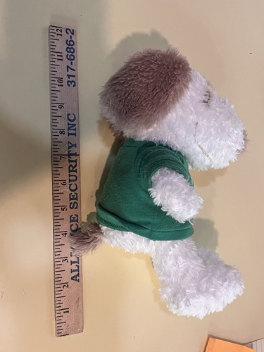 VTG Peanuts Snoopy Plush Snoopys Brother Andy Stuffed Animal Green Shirt - Picture 3 of 9