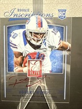 Robert Woods 2013 Panini Elite Rookie Inscriptions Auto Rookie Card Red Ink. rookie card picture