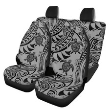 Tribal Sea Turtle Car Seat Covers Hawaiian Tortoise Car Front Seat And Split... Tribal Sea Turtle Car Seat Covers Hawaiian Tortoise Car Front Seat And Split...