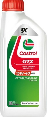 Castrol GTX Mineral Engine Oil 15W40 1L A3/B3 Oil 15F627