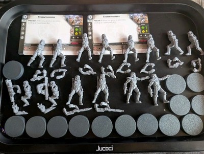 Star Wars Legion Miniatures Stormtroopers - 2 Stormtrooper Squads 14x Minis New