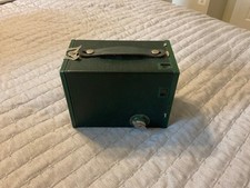Antique Eastman Kodak Cartridge Hawk-Eye No. 2 Model C Box Camera green 