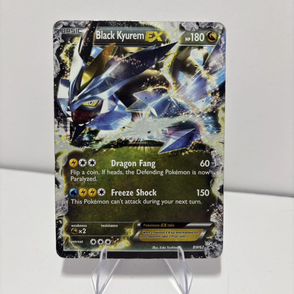 black dragon pokemon card Darkrai EX (74/122) (Black Dragon main image 1
