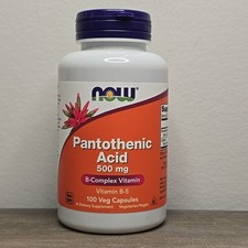 NOW Foods Pantothenic Acid