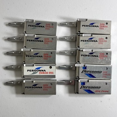 VTG Lot Of Personna Stainless Steel Injector Blades Open Package ( Read)