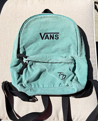 Vans x Fabiana Delfino Corduroy Mini Backpack - Mint Green