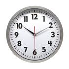 12 Inch Quartz Indoor Wall Clock Easy Read High Contrast Battery Operated Modern