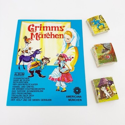 Grimms Märchen Americana München Leeralbum + 180 Sammelbilder Ungeklebt