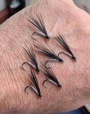 6 x Pin Fry Lure Trout Flies Size 12 Barbless