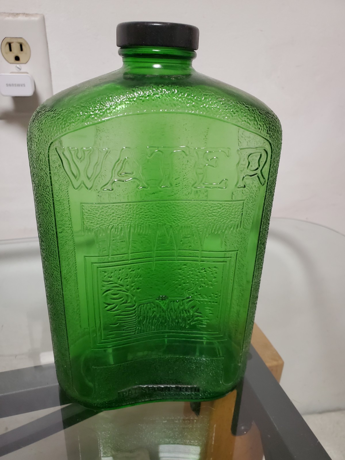 W Lid Refrigerator Glass Wishing Well