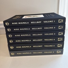Hellboy Library Edition HC Lot Vol 1-6 Mike Mignola Vol 6 Sealed/New Dark Horse