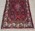 Amazing Hand Knotted Vintage Tribal Ceena Hamidoun Wool Area Rug 4.2 x 2.4 Ft — photo 4