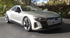 NEW 2022 Audi RS e-tron GT 1/18 Scale Die-Cast Model 2023 Silver