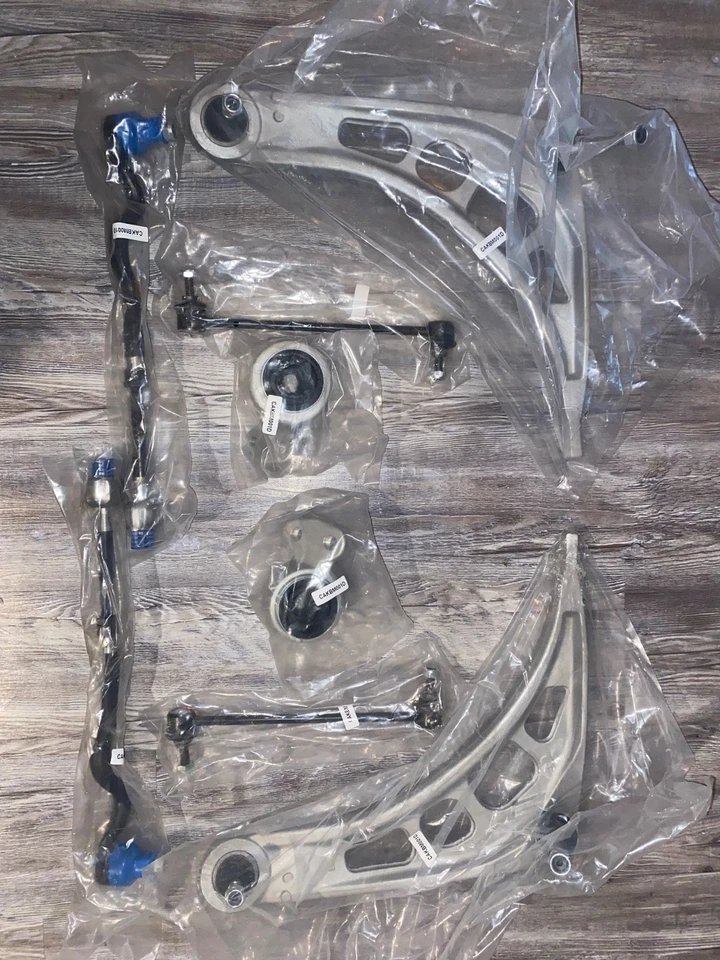 BMW 325i 2001-05 2 brazos de control y bujes, 2 eslabones de barra estabilizadora, 2 kit de extremo de barra de amarre Foto 3 de 3