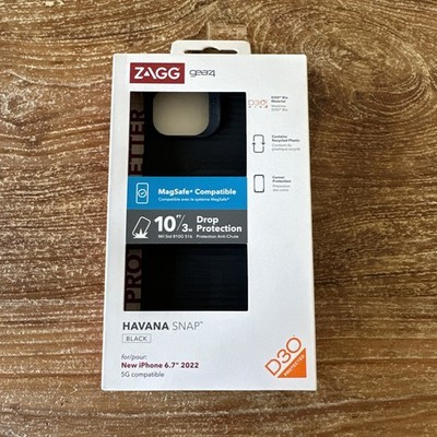 ZAGG Gear4 Havana Snap Case for iPhone 14 Plus - Black