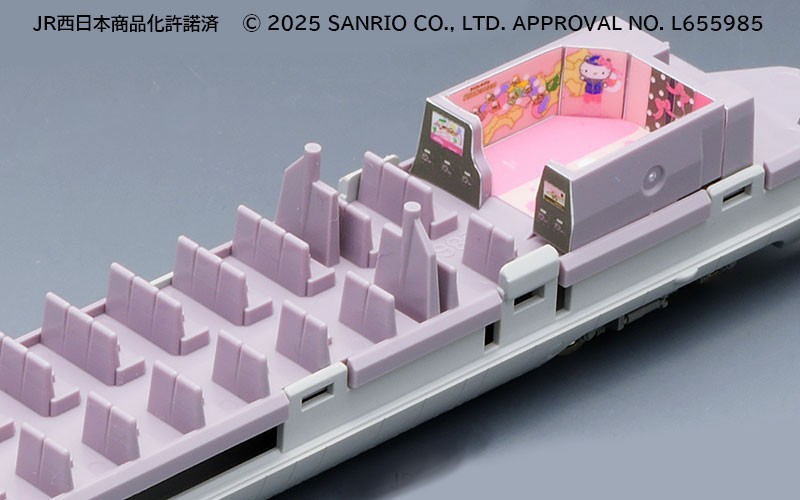 TOMIX 98662 JR 500 7000 Sanyo Shinkansen Hello Kitty Shinkansen