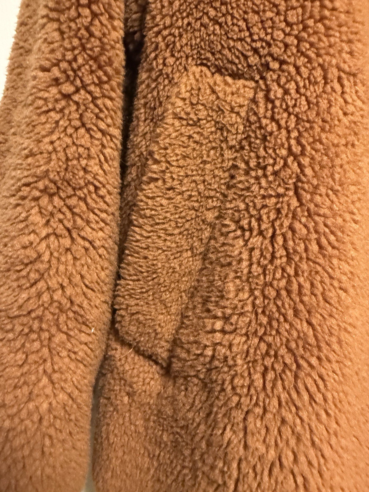 Gap Teddy Sherpa Jacket  Argan Oil Brown Double B… - image 4