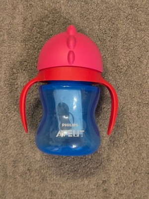 Philips AVENT SCF796/01 Strohhalmbecher - blau (Neu & OVP)