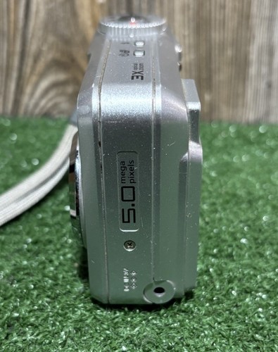 Kodak EasyShare C533 5.0MP Digital Camera Silver with Memory Card Tested Works - Picture 4 of 9