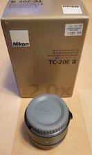 Nikon AF-S 2x teleconverter TC 20E III  (price reduced)