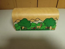 Brio wooden railway #33457 Rare Scenic Double Track Tunnel Very Good Condition