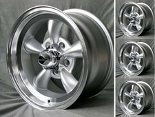 Ford Buick Dodge Maxilite 4x Wheel Set - 22 Torque Thrust Design 75x158x15