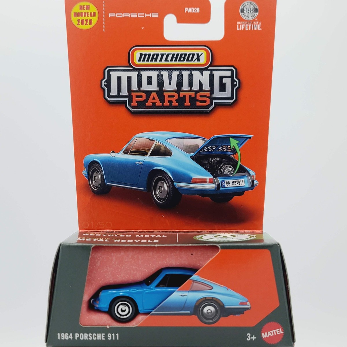 Matchbox '64 Porsche 911 (2026 Moving Parts Mix 1 J) | eBay