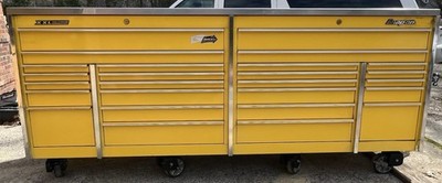 Snap on Tool Box KRL1024BPES1 26 Drawer XXL 109” Ultra Yellow