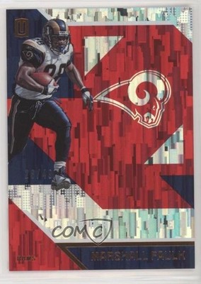 2016 Panini Unparalleled Red /49 Marshall Faulk #49 HOF 04br