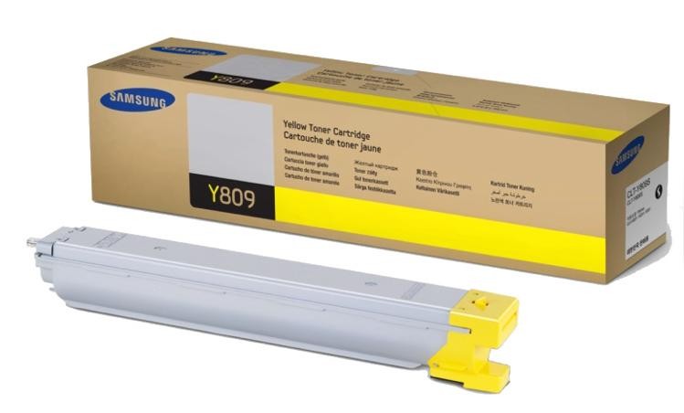 GENUINE SAMSUNG CLT-Y809S YELLOW TONER CLX-9201 9251 9301 Open