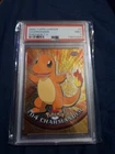 2000 TOPPS CHROME POKEMON T.V. #4 CHARMANDER PSA 9