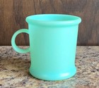 Tommee Tipper Green Toddler Cup by Westlake Plastics w/Cowboy Rabbit Decal — photo 3